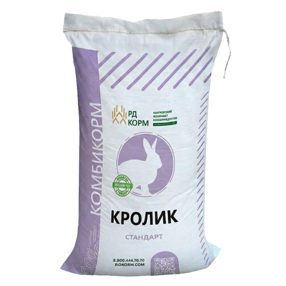 Комбикорм-концентрат ПЗК91 для взрослых кроликов — купить с доставкой